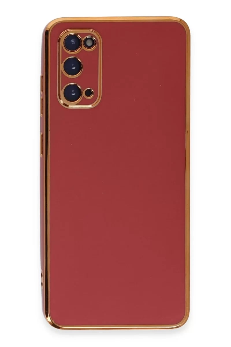 Samsung Galaxy S20 Kılıf Volet Silikon - Kırmızı