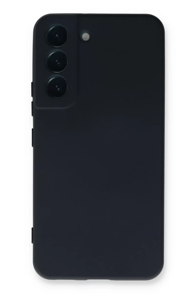 Samsung Galaxy S22 Plus Kılıf Nano içi Kadife Silikon - Lacivert