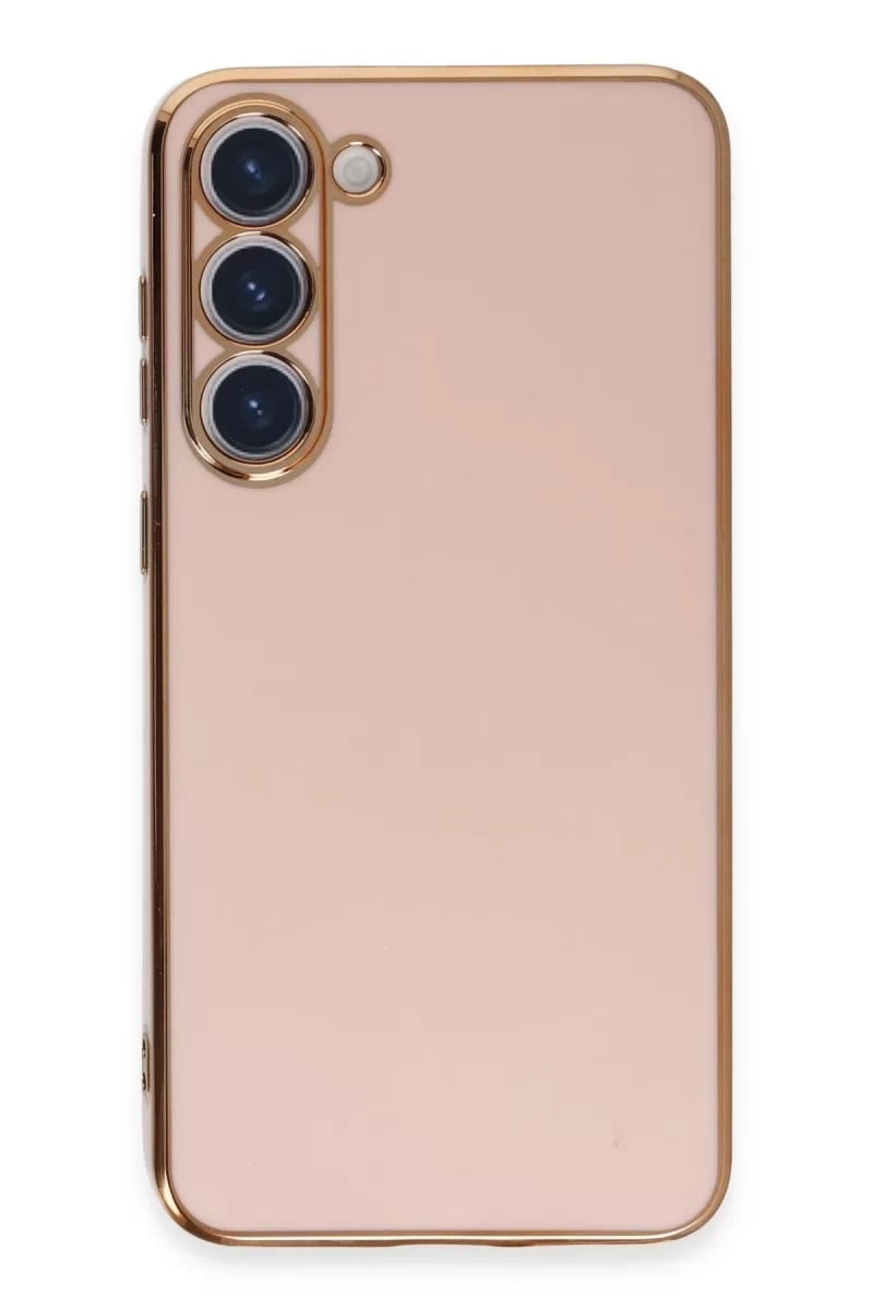 Samsung Galaxy S23 Kılıf Volet Silikon - Pembe