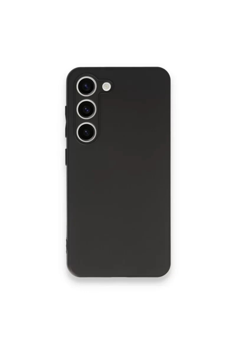 Samsung Galaxy S23 Plus Kılıf First Silikon - Siyah