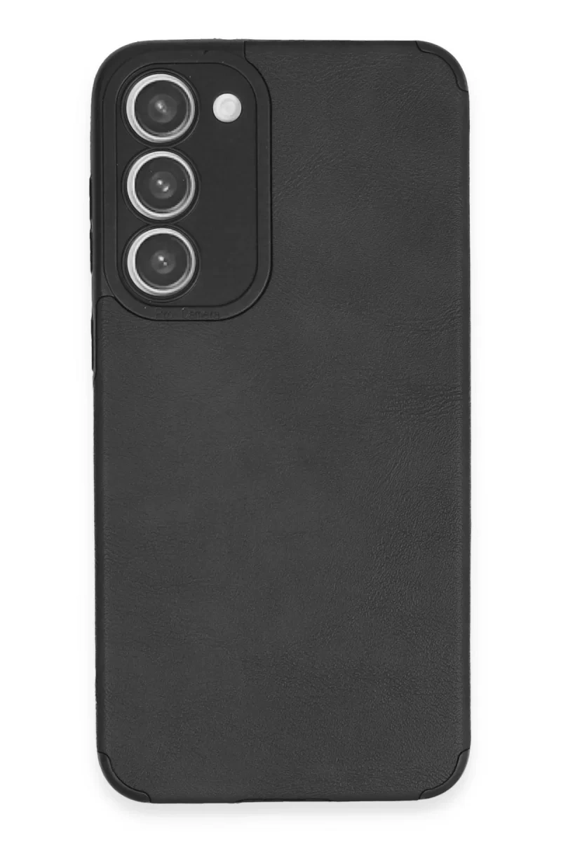 Samsung Galaxy S23 Plus Kılıf Loop Deri Silikon - Siyah