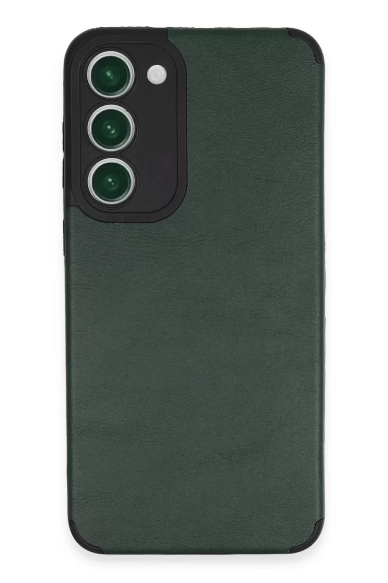 Samsung Galaxy S23 Plus Kılıf Loop Deri Silikon - Yeşil
