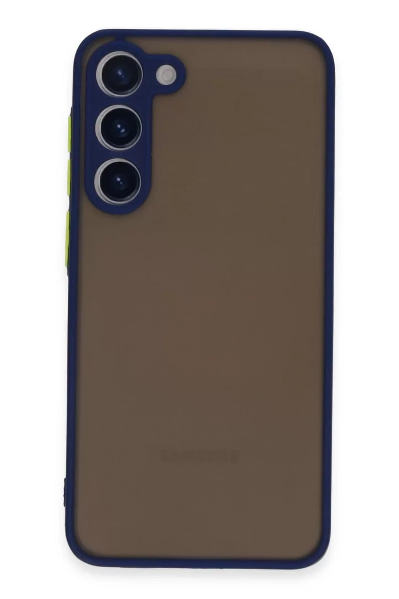 Samsung Galaxy S23 Plus Kılıf Montreal Silikon Kapak - Lacivert