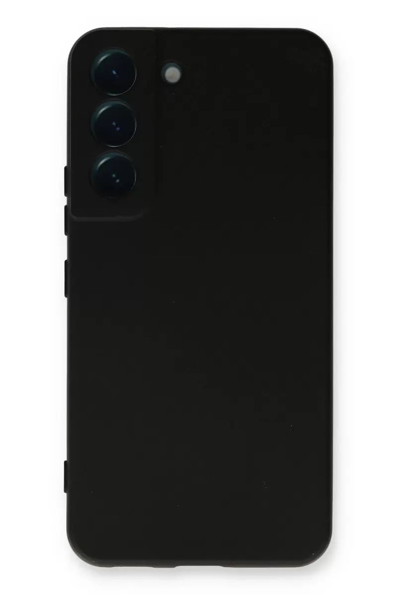 Samsung Galaxy S23 Plus Kılıf Nano içi Kadife Silikon - Siyah