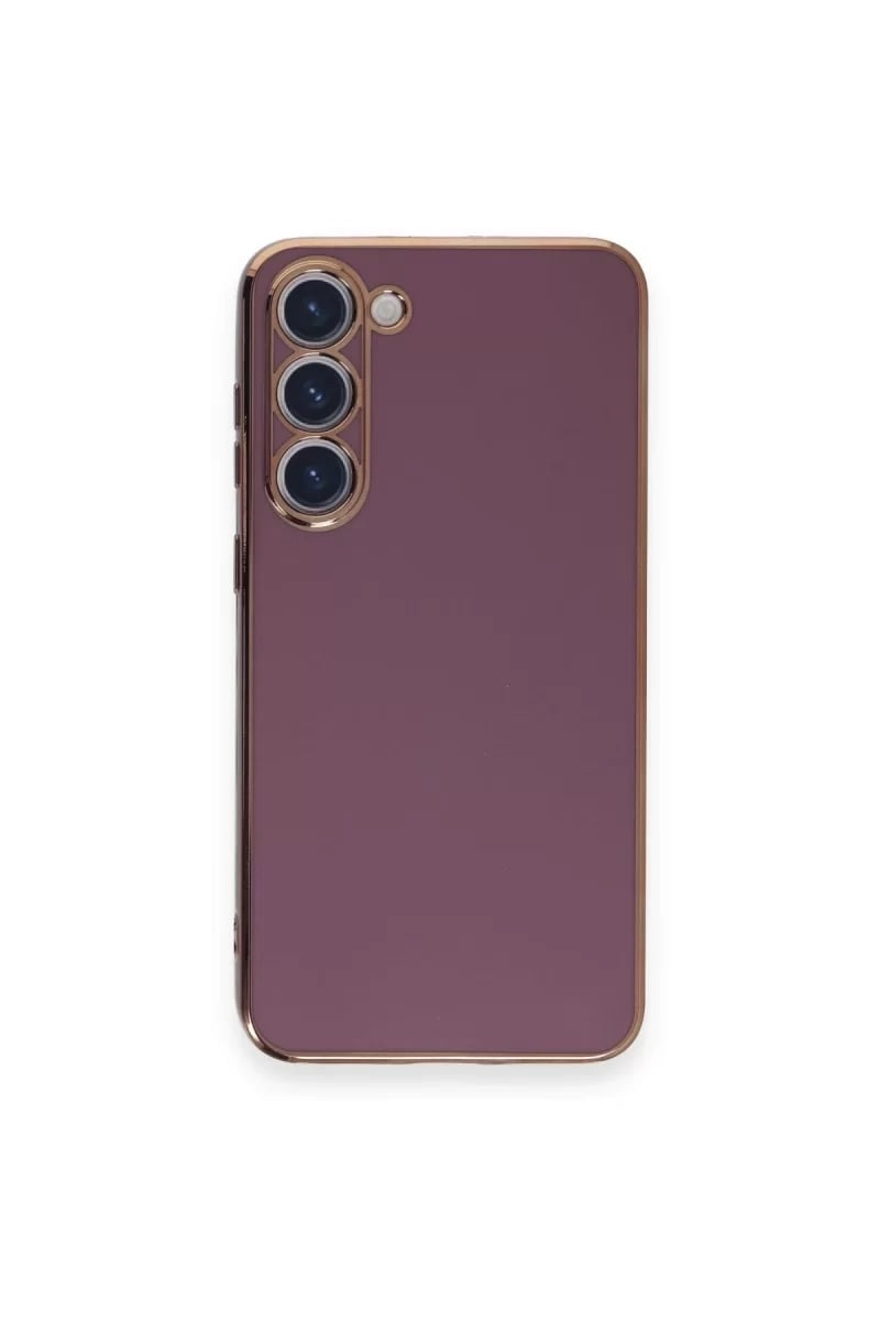 Samsung Galaxy S23 Plus Kılıf Volet Silikon - Mor