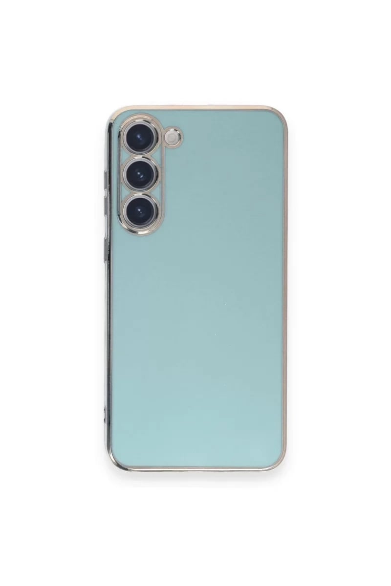 Samsung Galaxy S23 Plus Kılıf Volet Silikon - Açık Yeşil