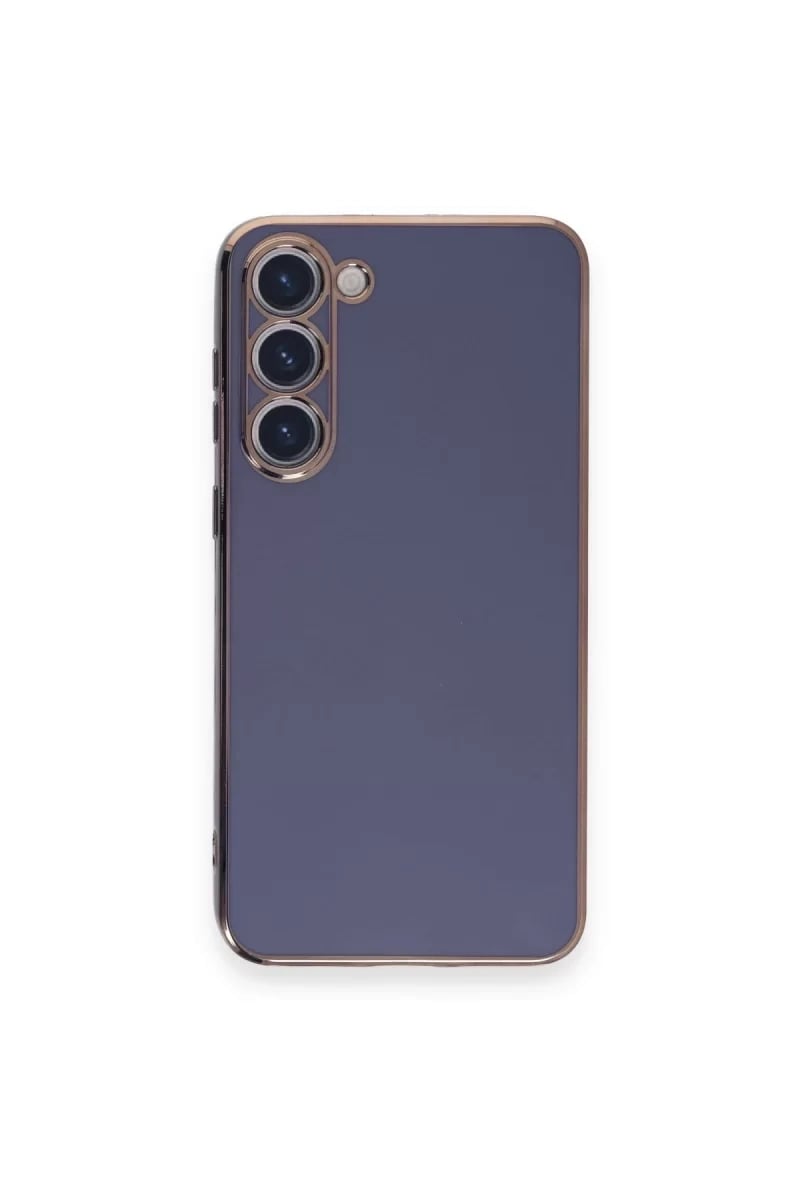 Samsung Galaxy S23 Plus Kılıf Volet Silikon - Mavi
