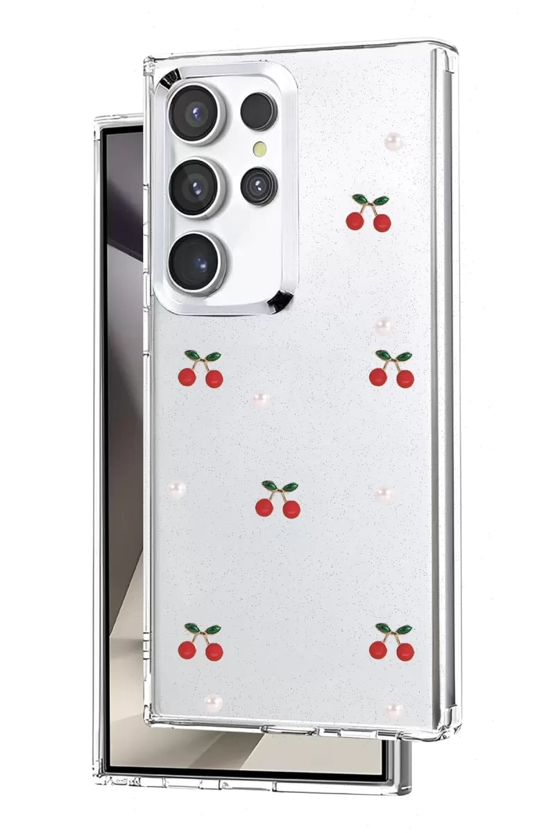 Samsung Galaxy S23 Ultra Fiyonk Desenli Kapak - Desen 9