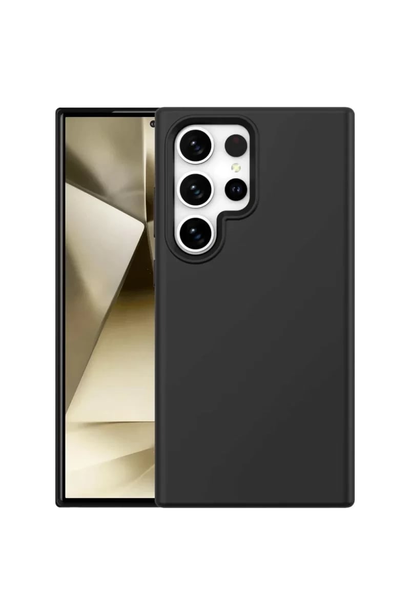 Samsung Galaxy S24 Ultra Kılıf First Silikon - Siyah