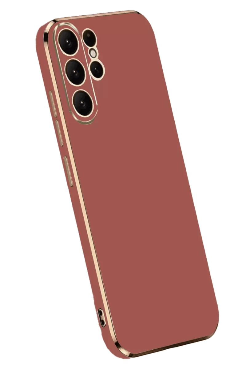 Samsung Galaxy S24 Ultra Kılıf Volet Silikon - Kırmızı