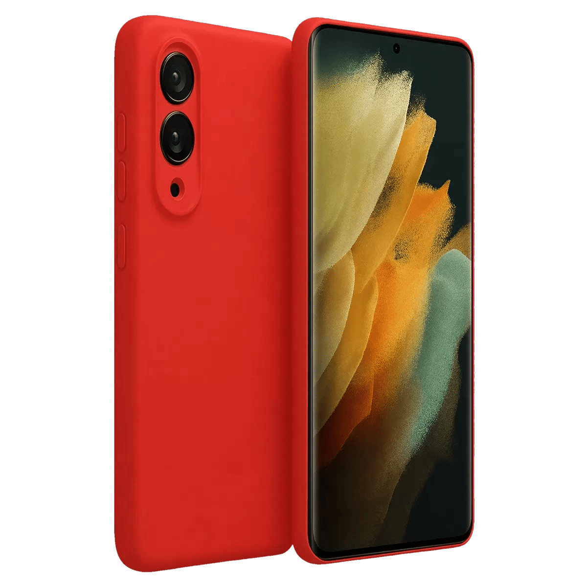 Samsung Galaxy S25 Edge First Silikon - Lila