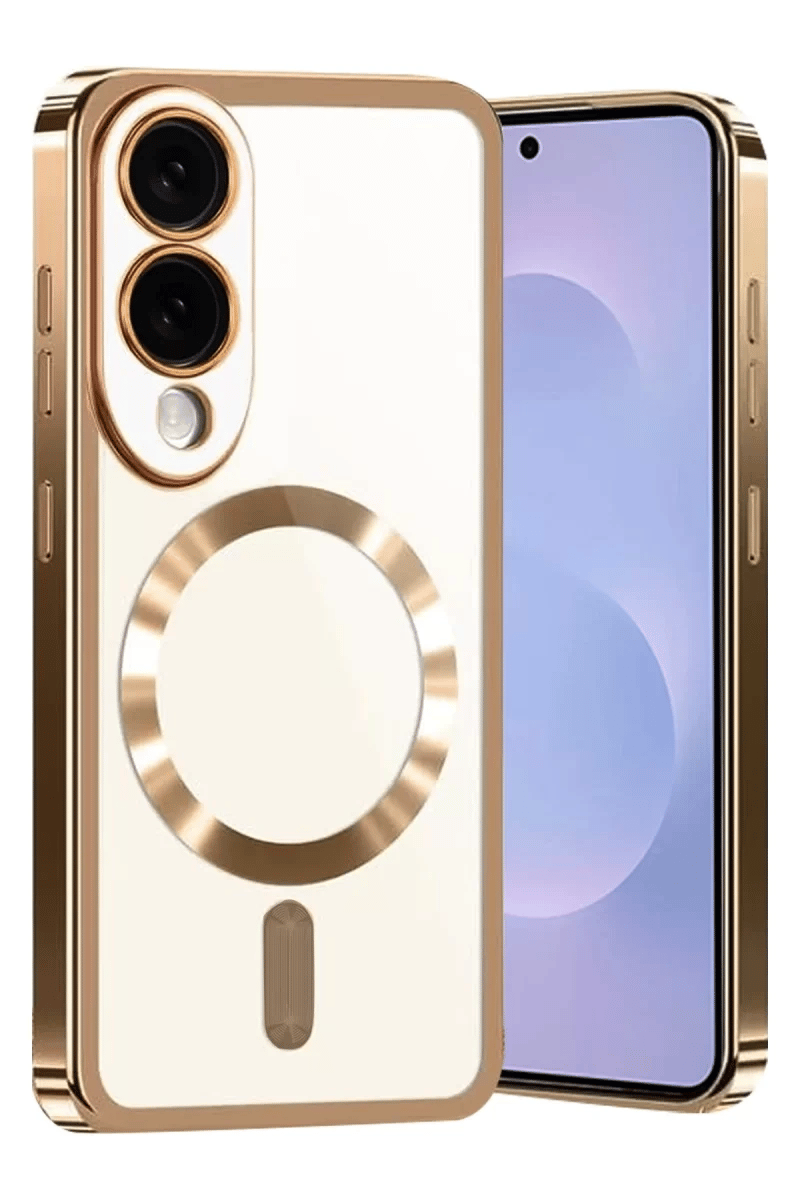 Samsung Galaxy S25 Edge Kross Magneticsafe Kapak - Çöl Titanyum