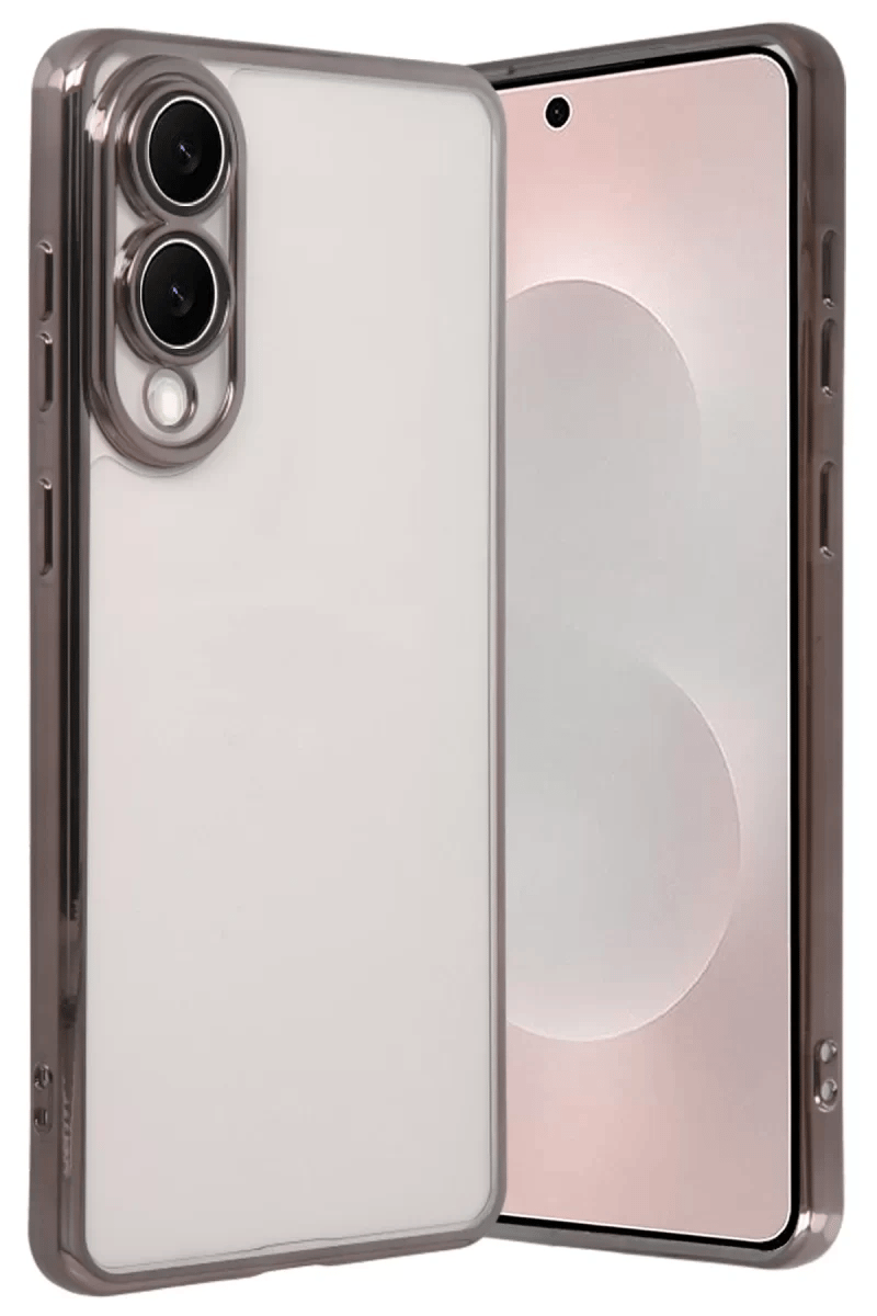 Samsung Galaxy S25 Edge Lensli Silikon - Titan Gri