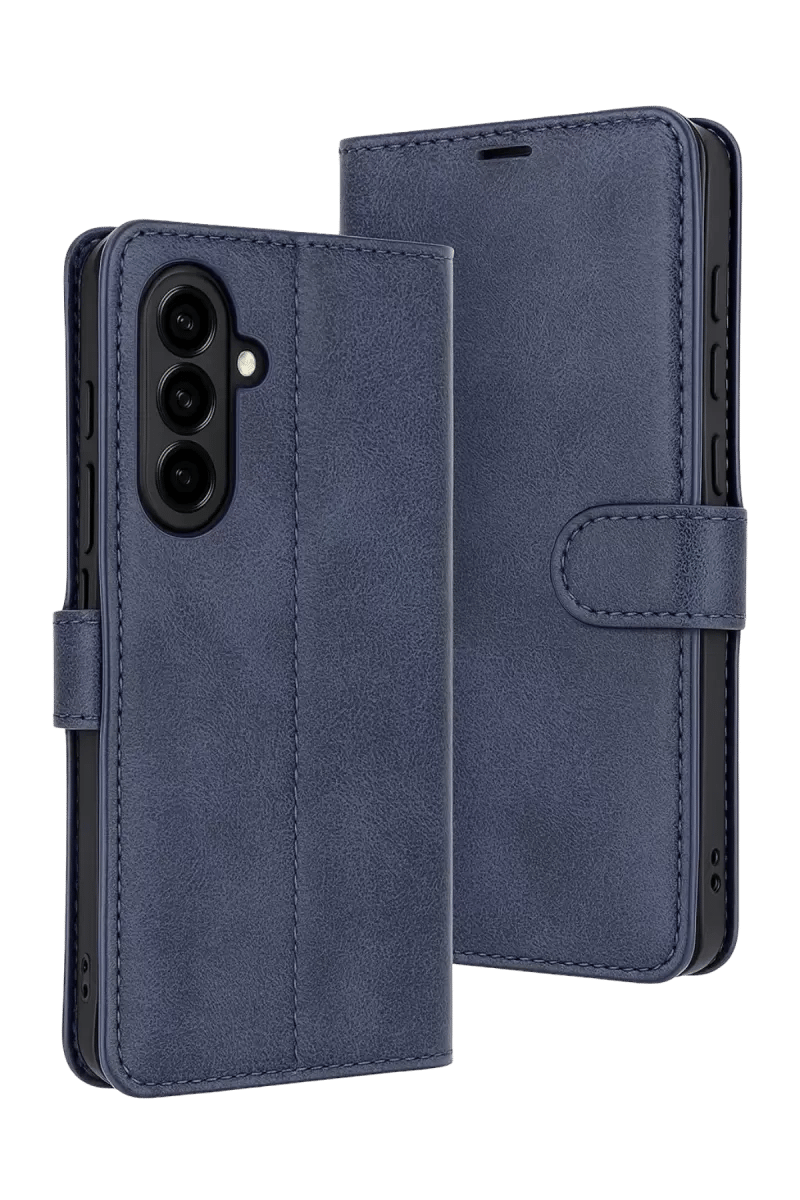 Samsung Galaxy S25 FE Trend S Plus Kapaklı Kılıf - Lacivert