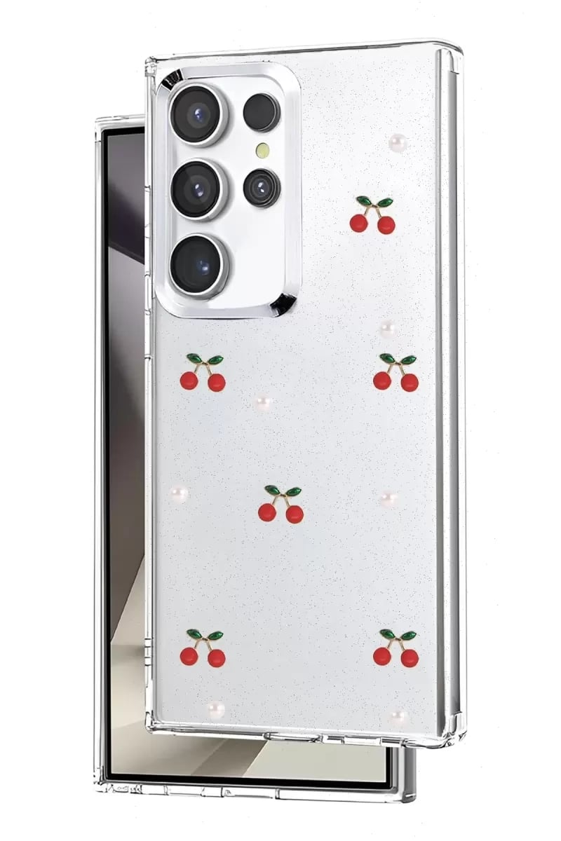 Samsung Galaxy S25 Ultra Fiyonk Desenli Kapak - Desen 9