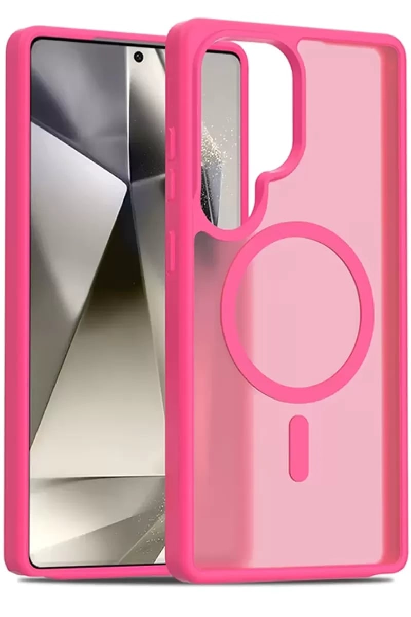 Samsung Galaxy S25 Ultra Jota Magsafe Kapak - Rose
