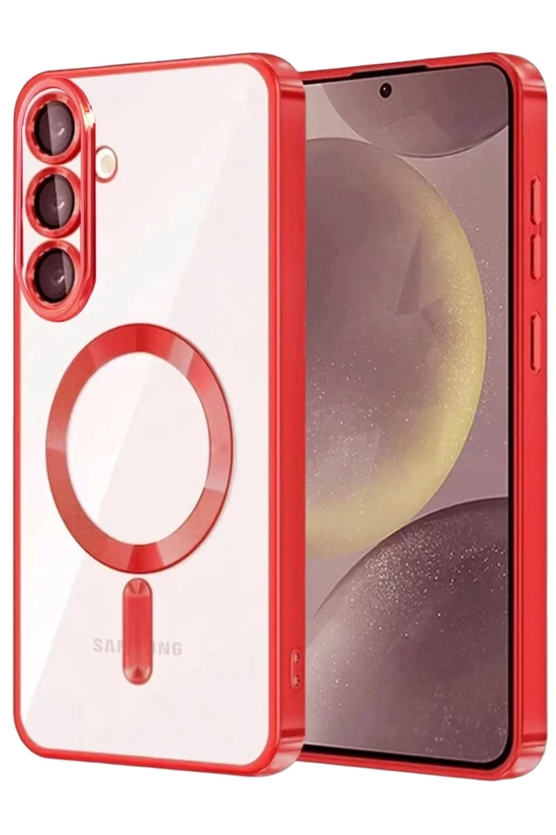 Samsung Galaxy S26 Plus Kross Magneticsafe Kapak - Kırmızı