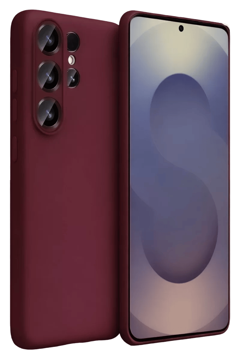 Samsung Galaxy S26 Ultra First Silikon - Bordo