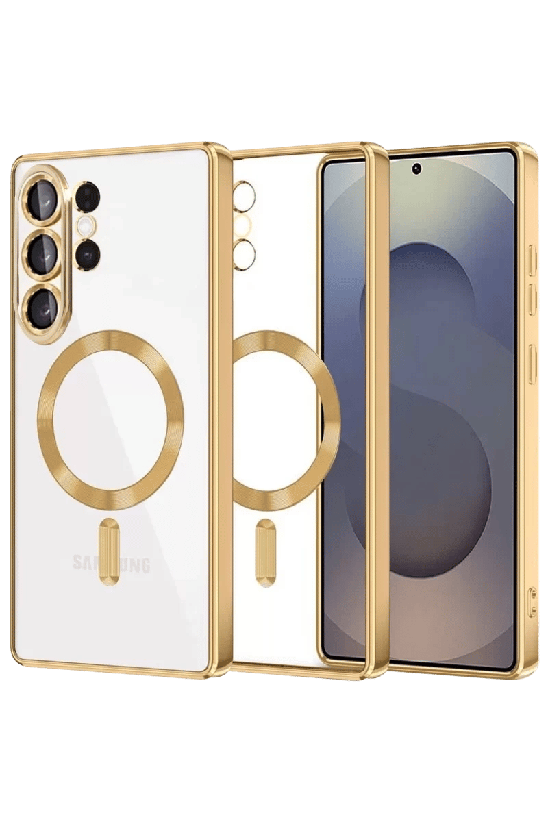 Samsung Galaxy S26 Ultra Kross Magneticsafe Kapak - Gold