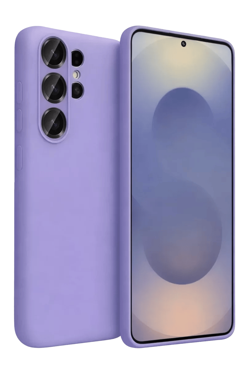 Samsung Galaxy S26 Ultra Nano içi Kadife Silikon - Lila