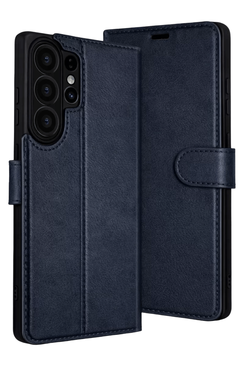 Samsung Galaxy S26 Ultra Trend S Plus Kapaklı Kılıf - Lacivert