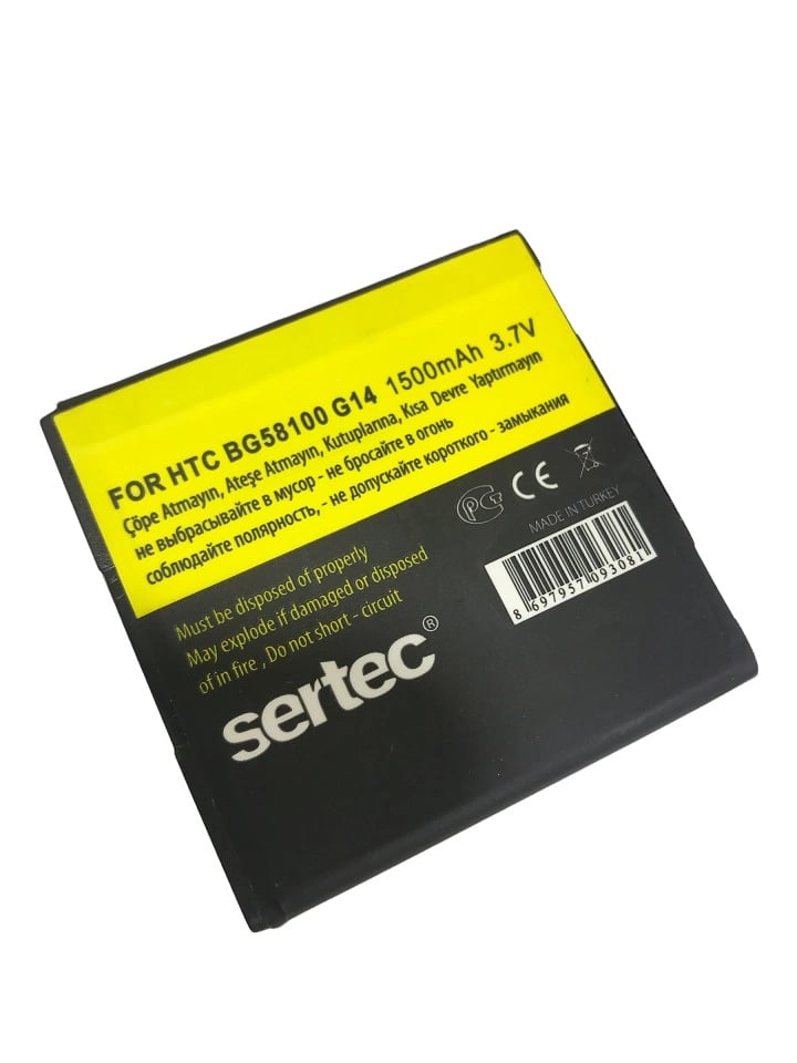 SERTEC - HTC   G14 Sensation / BG58100 Uyumlu Batarya