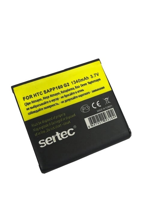 SERTEC - HTC   G2 Hero / SAPP160 Uyumlu Batarya