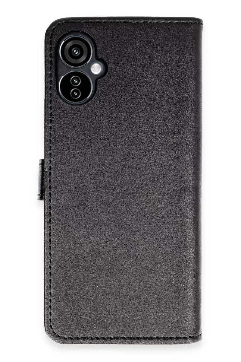 Tecno Camon 19 Neo Kılıf Trend S Plus Kapaklı Kılıf - Siyah