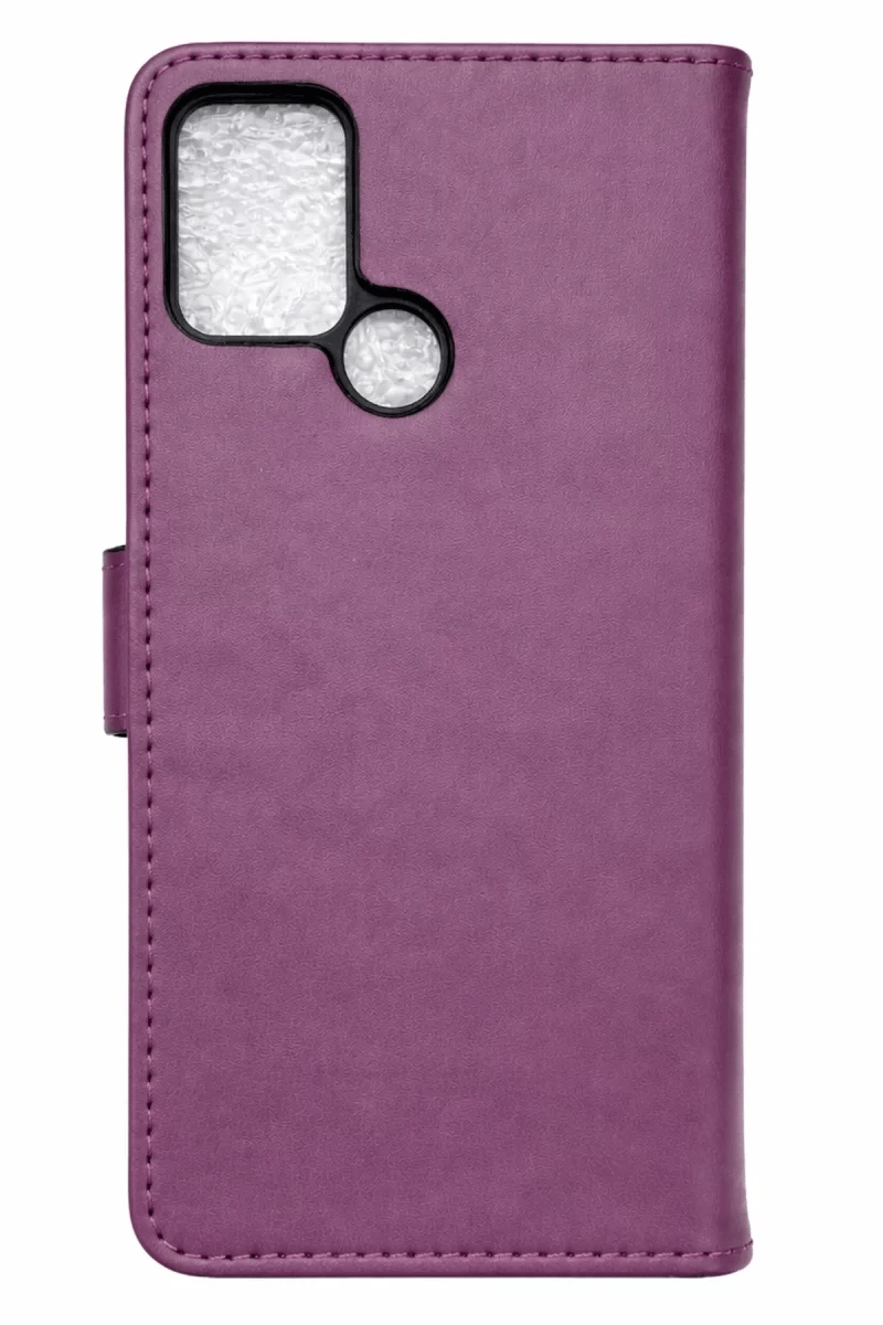 Tecno Pova Kılıf Trend S Plus Kapaklı Kılıf - Bordo