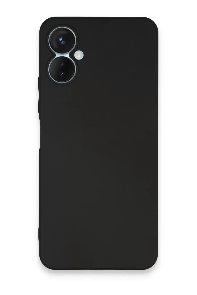 Tecno Spark 9 Pro Kılıf First Silikon - Siyah