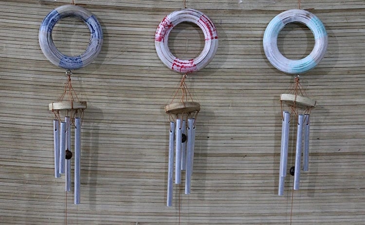 Üstü Ahşap Metal Çan Model 2