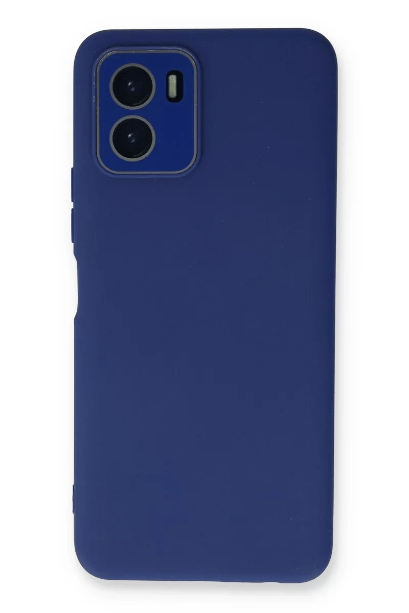 Vivo Y15S Kılıf Lansman Glass Kapak - Sky Blue
