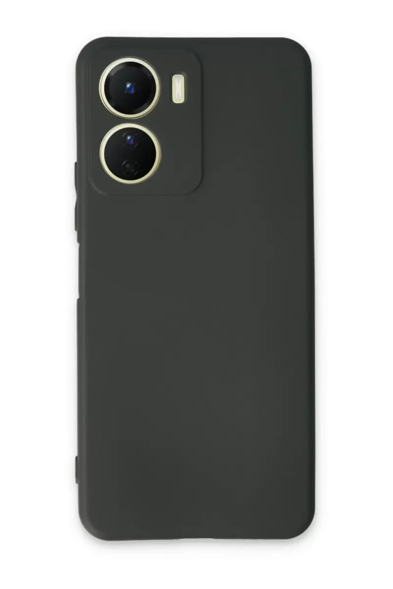 Vivo Y16 Kılıf First Silikon - Koyu Yeşil