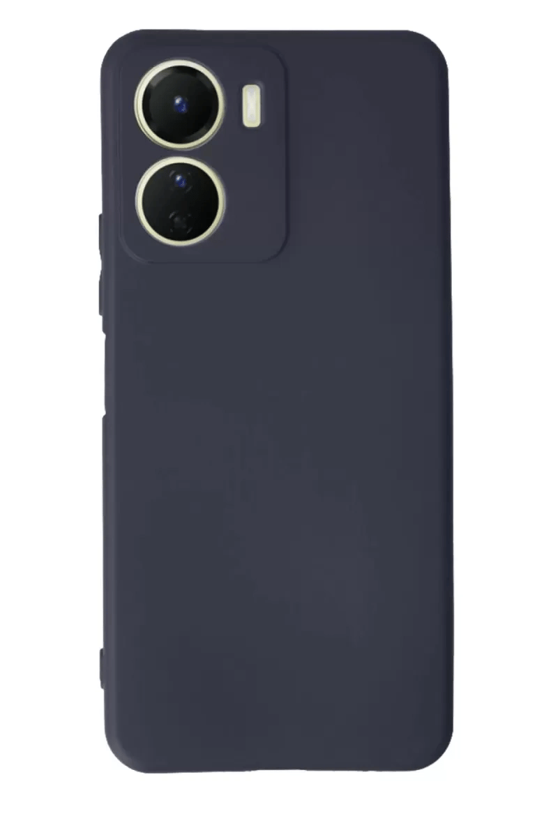 Vivo Y16 Kılıf First Silikon - Lacivert