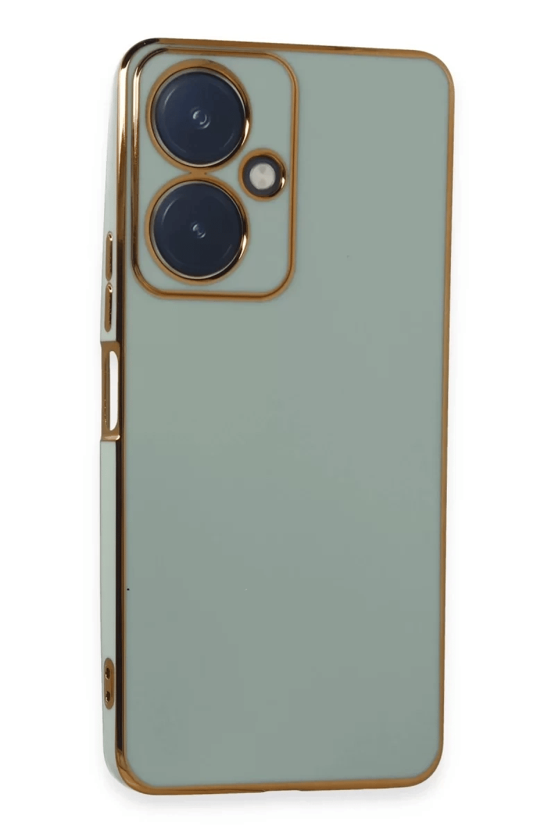 Vivo Y27 Kılıf Volet Silikon - Açık Yeşil