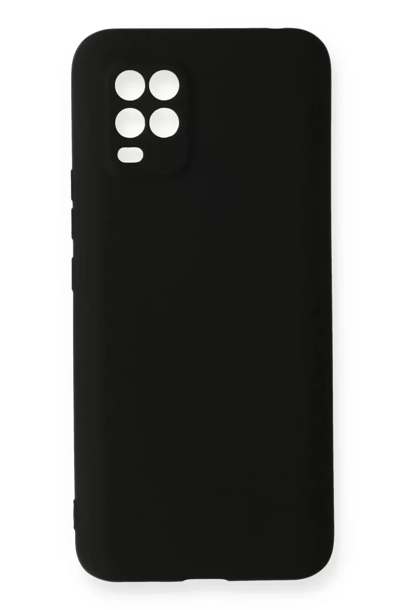 Xiaomi Mi 10 Lite Kılıf First Silikon - Siyah