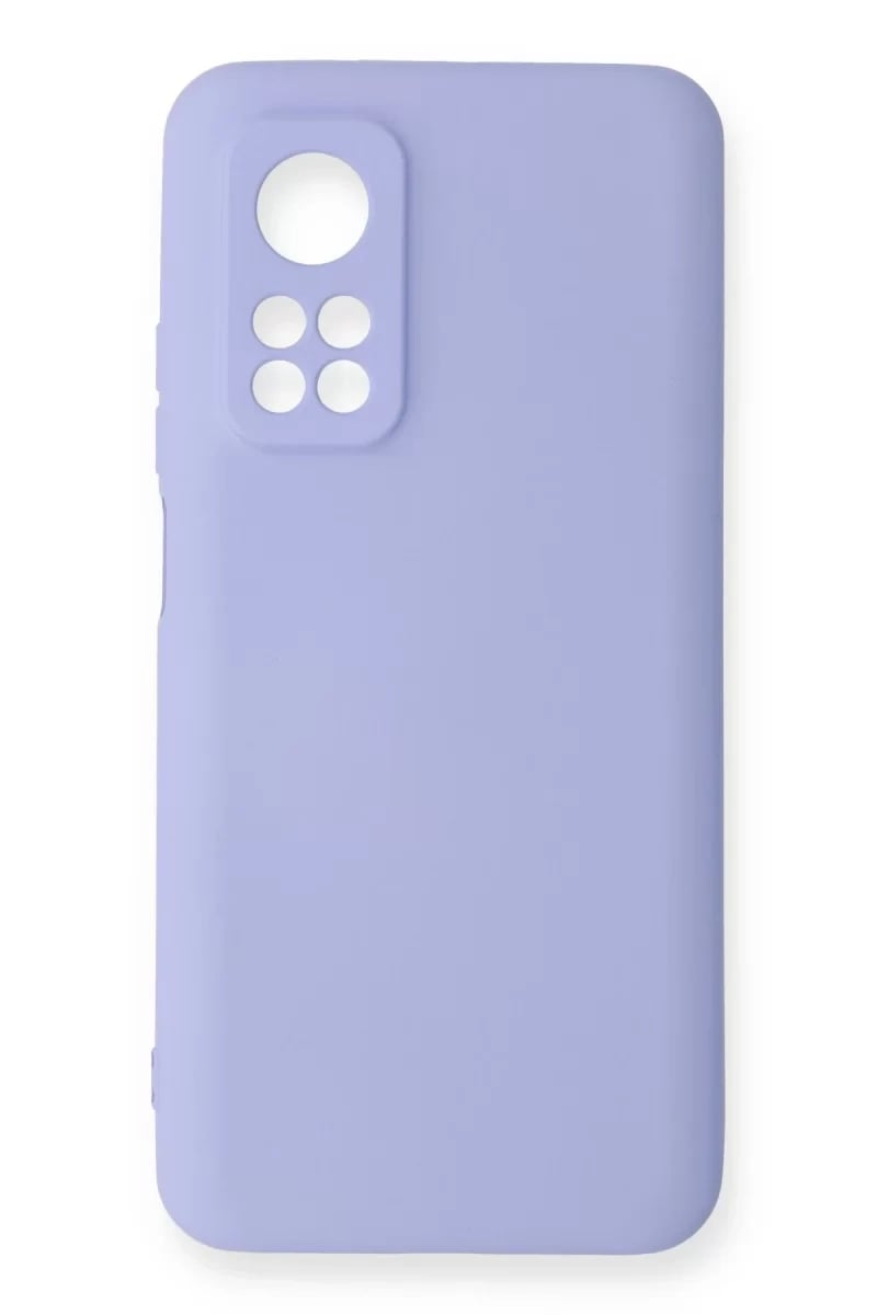 Xiaomi Mi 10T Kılıf Nano içi Kadife Silikon - Lila