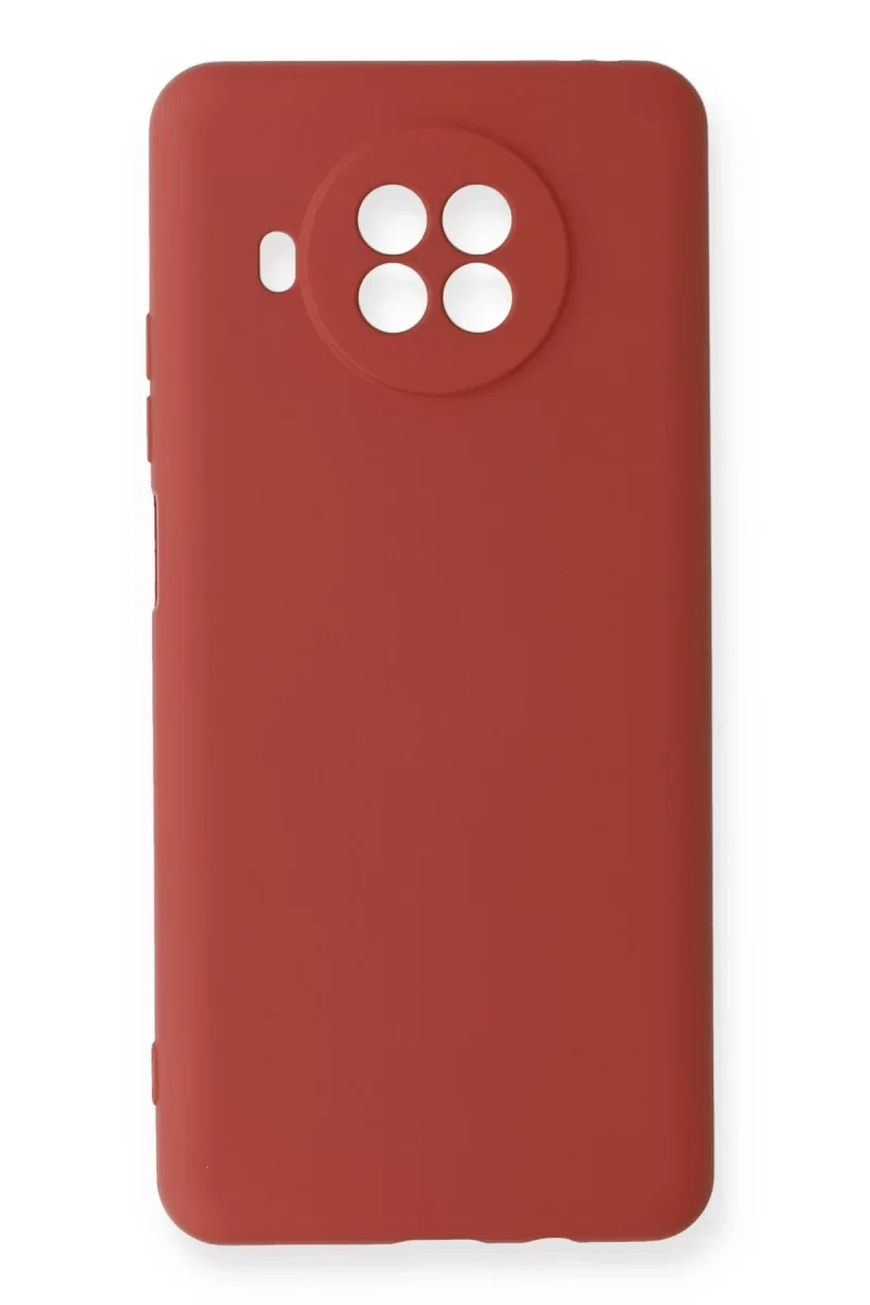 Xiaomi Mi 10T Lite Kılıf Nano içi Kadife Silikon - Kiremit