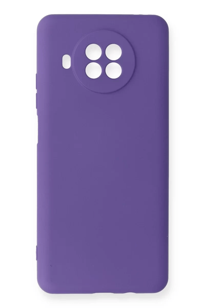 Xiaomi Mi 10T Lite Kılıf Nano içi Kadife Silikon - Mor