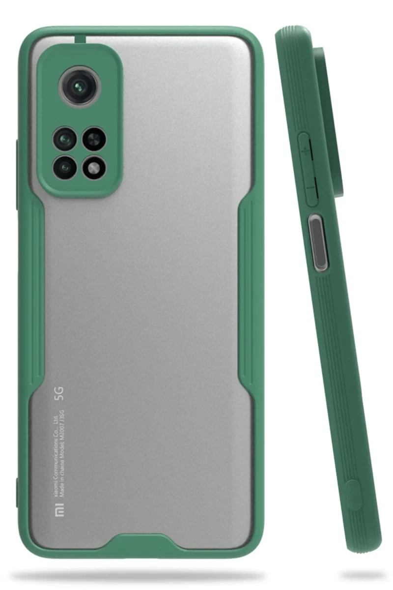Xiaomi Mi 10T Pro Kılıf Platin Silikon - Yeşil