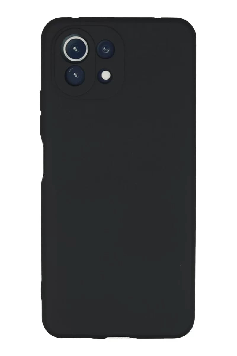 Xiaomi Mİ 11 Lite Kılıf Nano içi Kadife Silikon - Lacivert