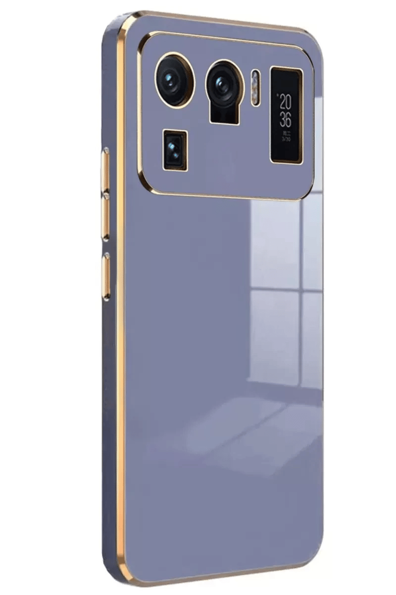 Xiaomi Mi 11 Ultra Kılıf Volet Silikon - Mavi