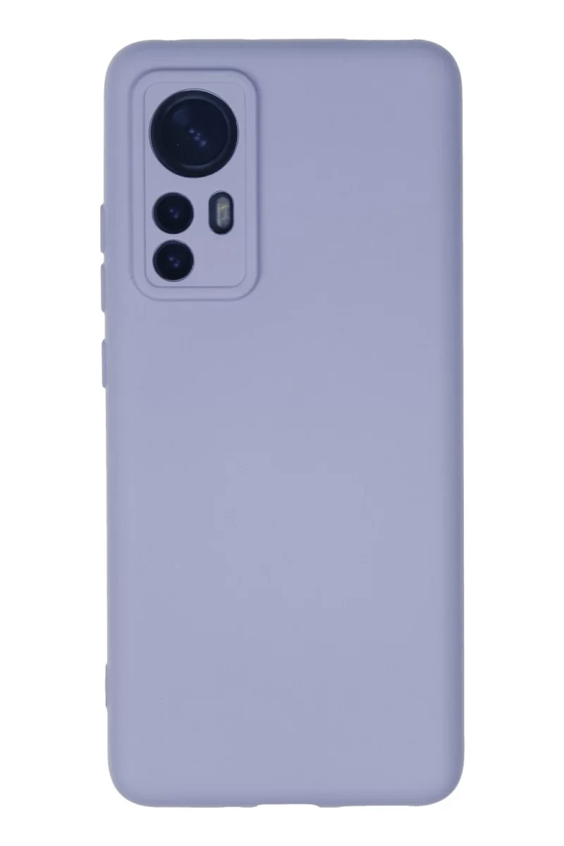 Xiaomi Mi 12 Kılıf Nano içi Kadife Silikon - Lila