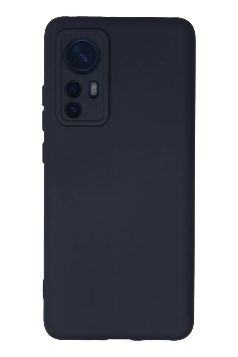 Xiaomi Mi 12 Kılıf Nano içi Kadife Silikon - Lacivert