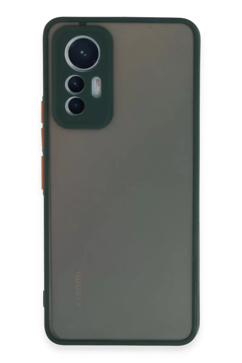 Xiaomi Mi 12 Lite Kılıf Montreal Silikon Kapak - Yeşil