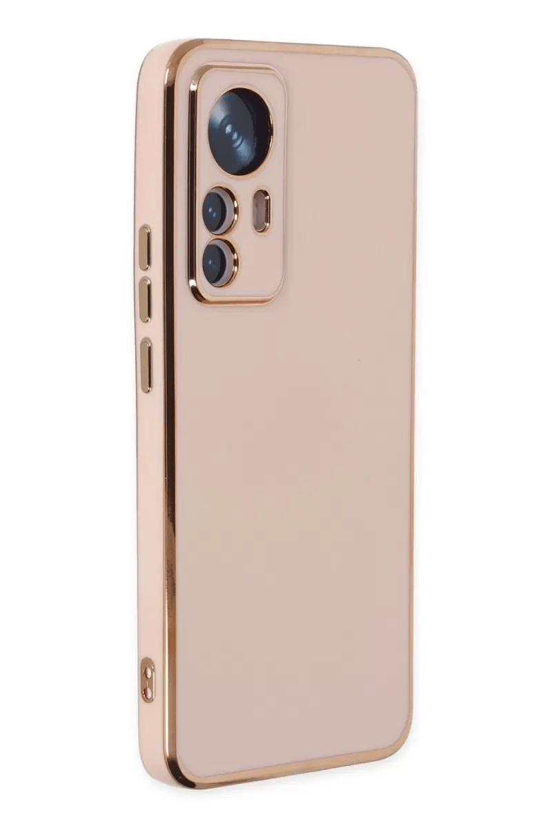 Xiaomi Mi 12T Pro Kılıf Volet Silikon - Pembe