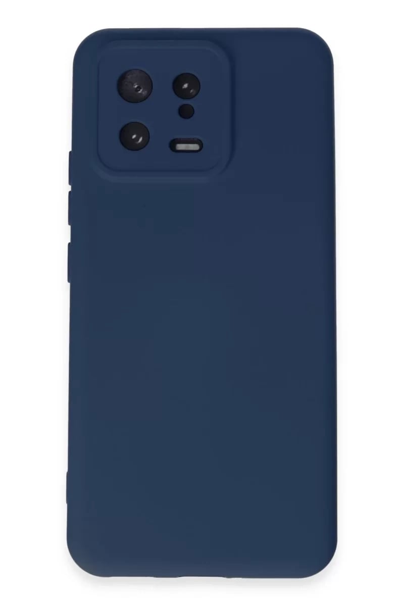 Xiaomi Mi 13 Kılıf Nano içi Kadife Silikon - Lacivert
