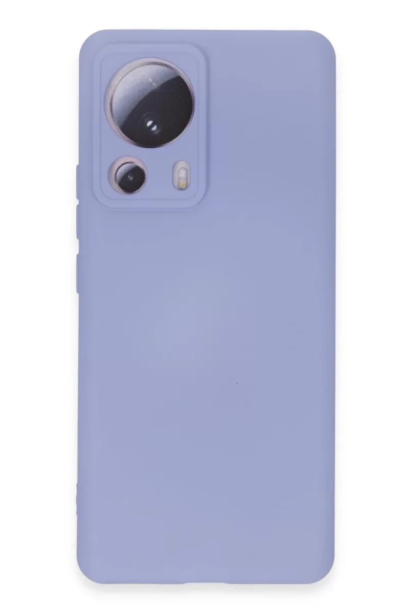 Xiaomi Mi 13 Lite Kılıf Nano içi Kadife Silikon - Lila