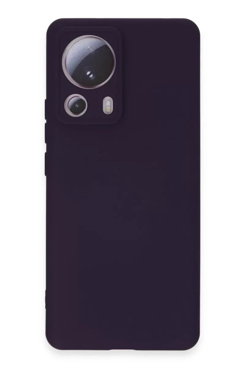 Xiaomi Mi 13 Lite Kılıf Nano içi Kadife Silikon - Mor
