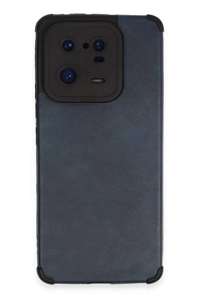 Xiaomi Mi 13 Pro Kılıf Loop Deri Silikon - Lacivert
